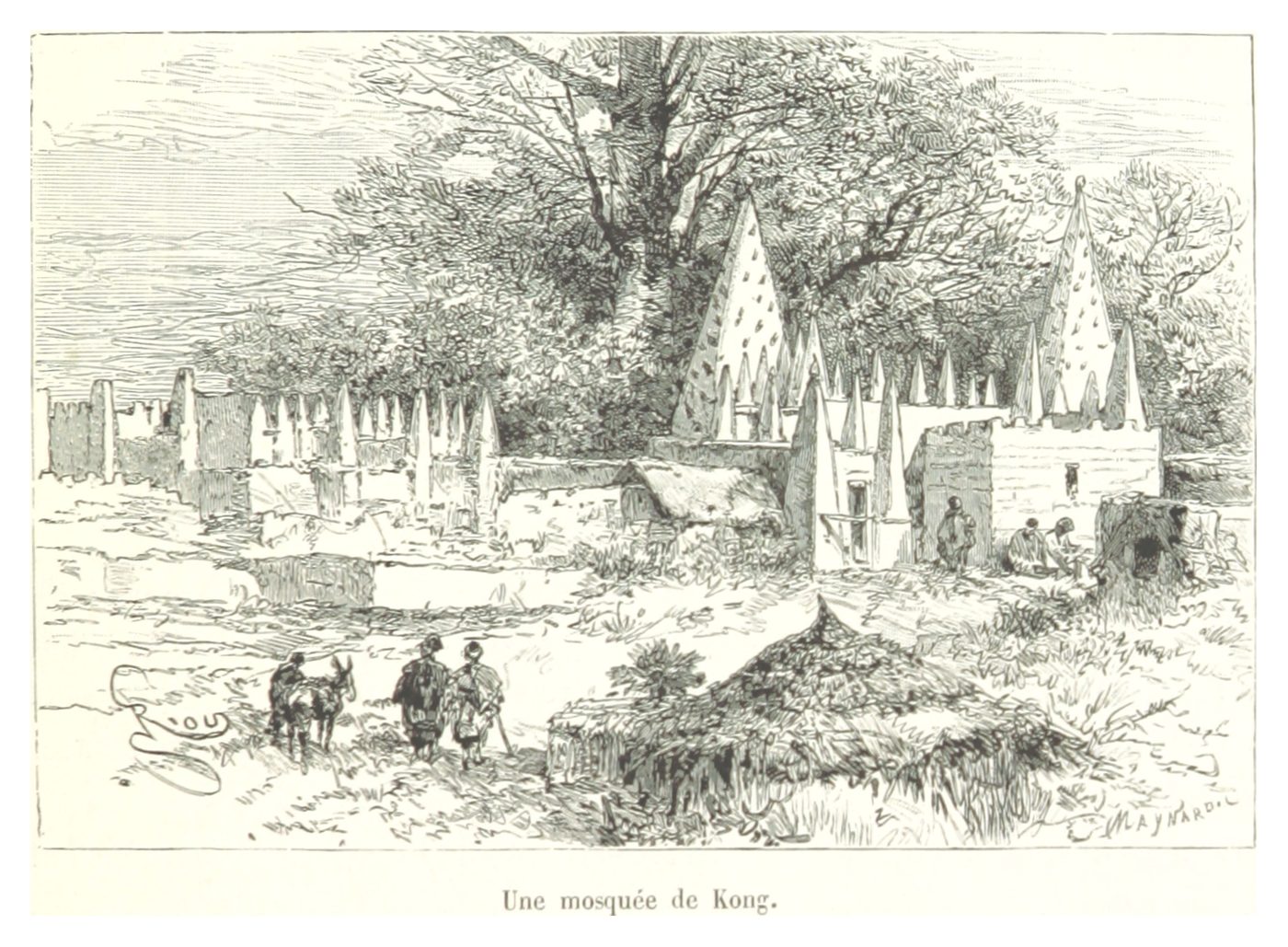 Une mosquée de Kong