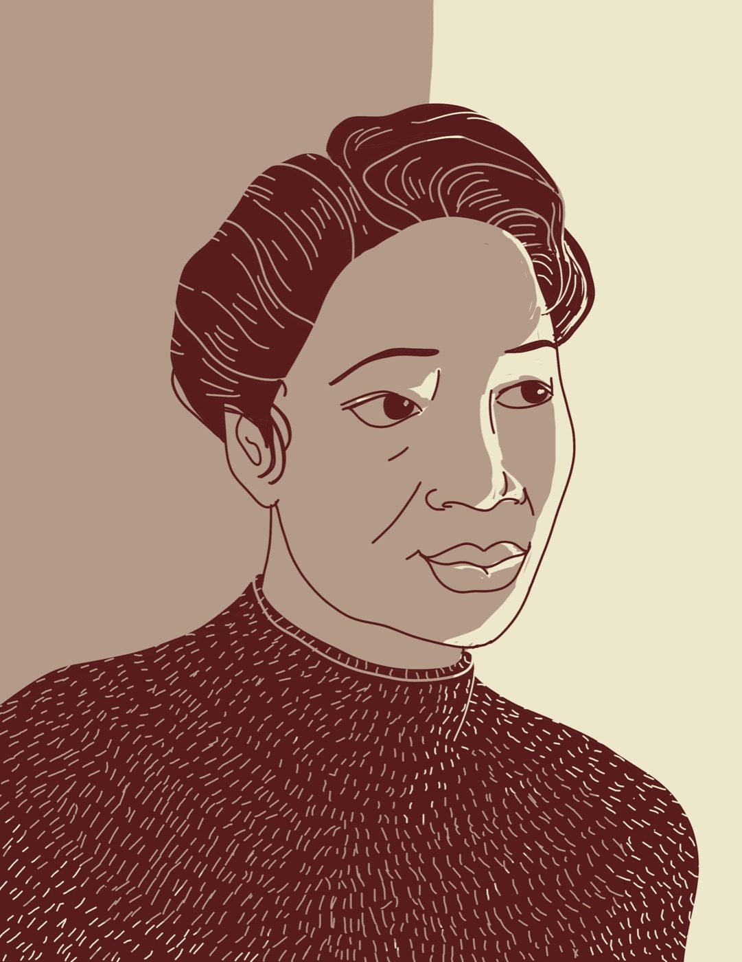 Dessin de Célestine Ouezzin Coulibaly