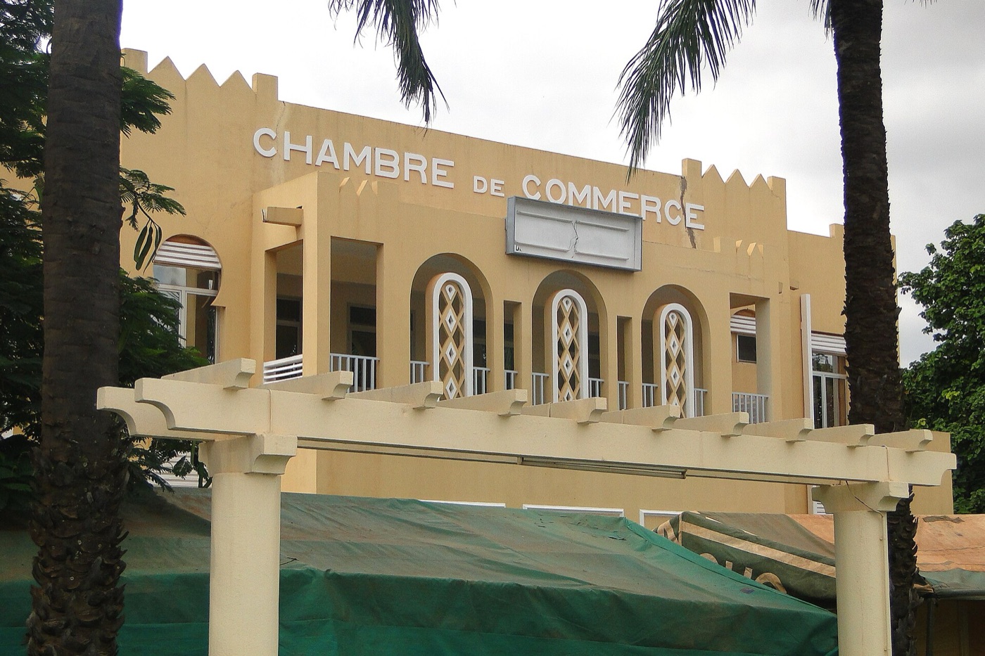 Art-Deco Colonial-Era Chamber of Commerce Building, Bobo-Dioulasso