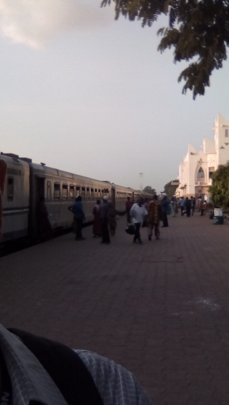 Gare Sitarail de Bobo-Dioulasso, vue des quais