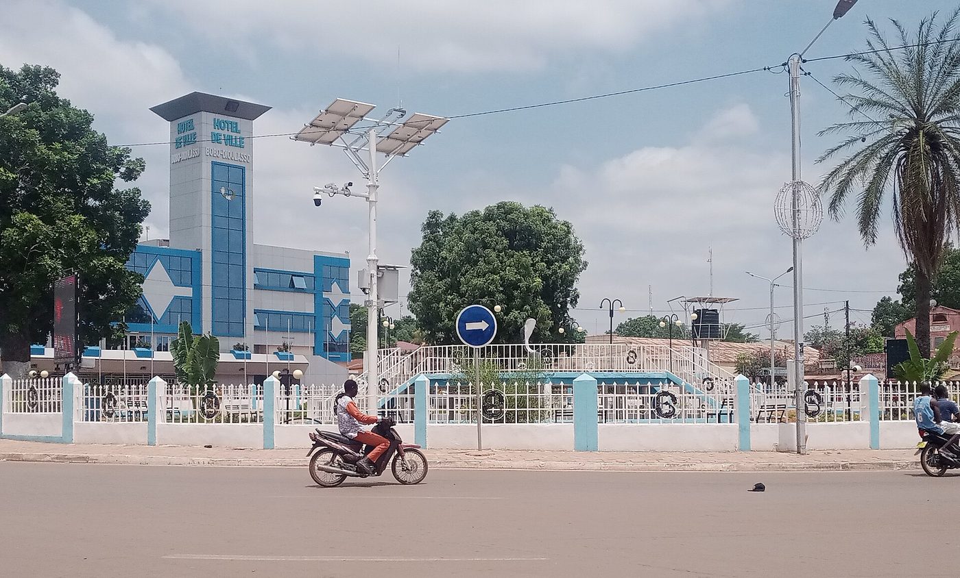 L’hôtel de ville de Bobo-Dioulasso