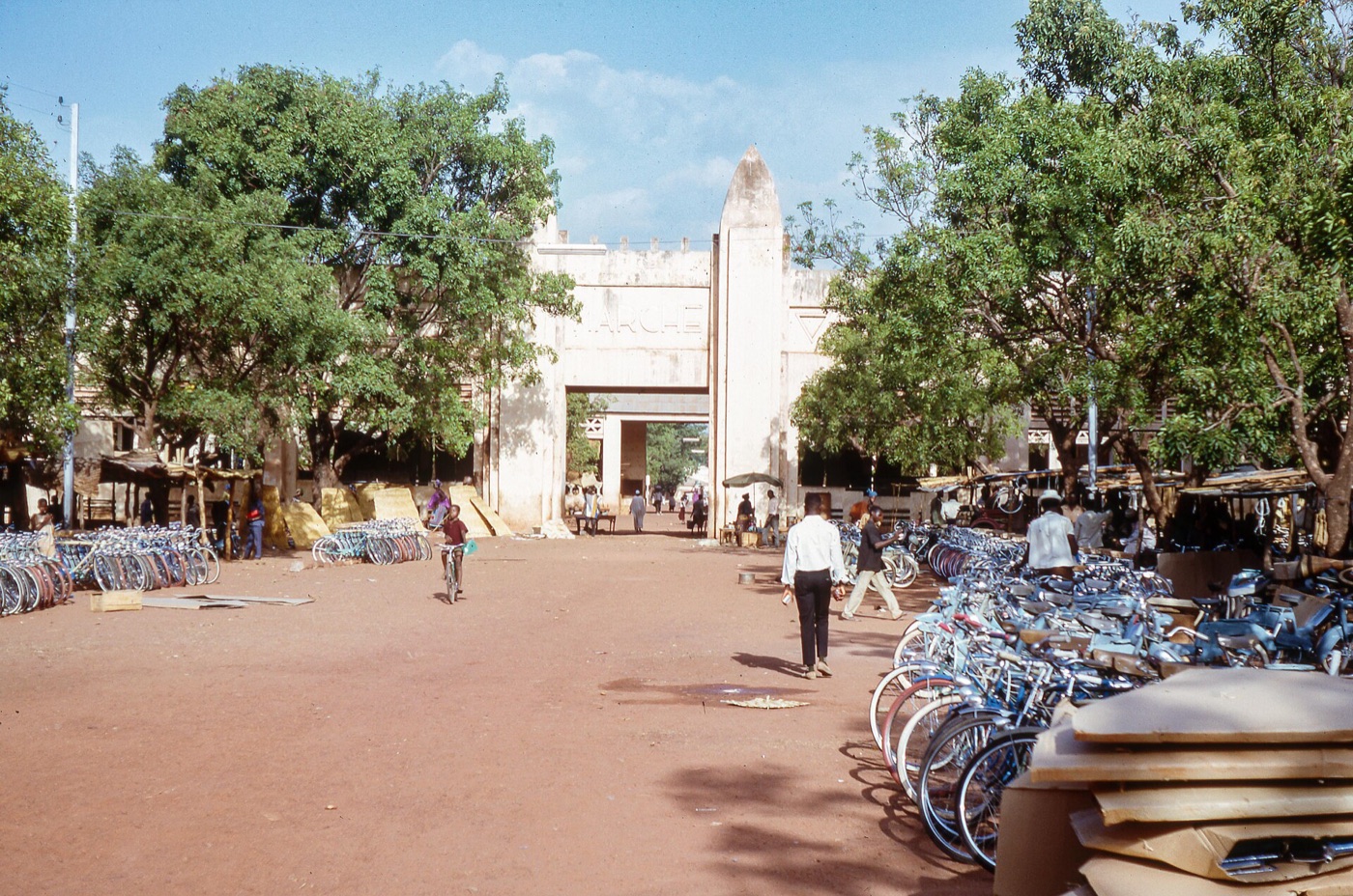 Central market Bobo-Dioulasso 1968