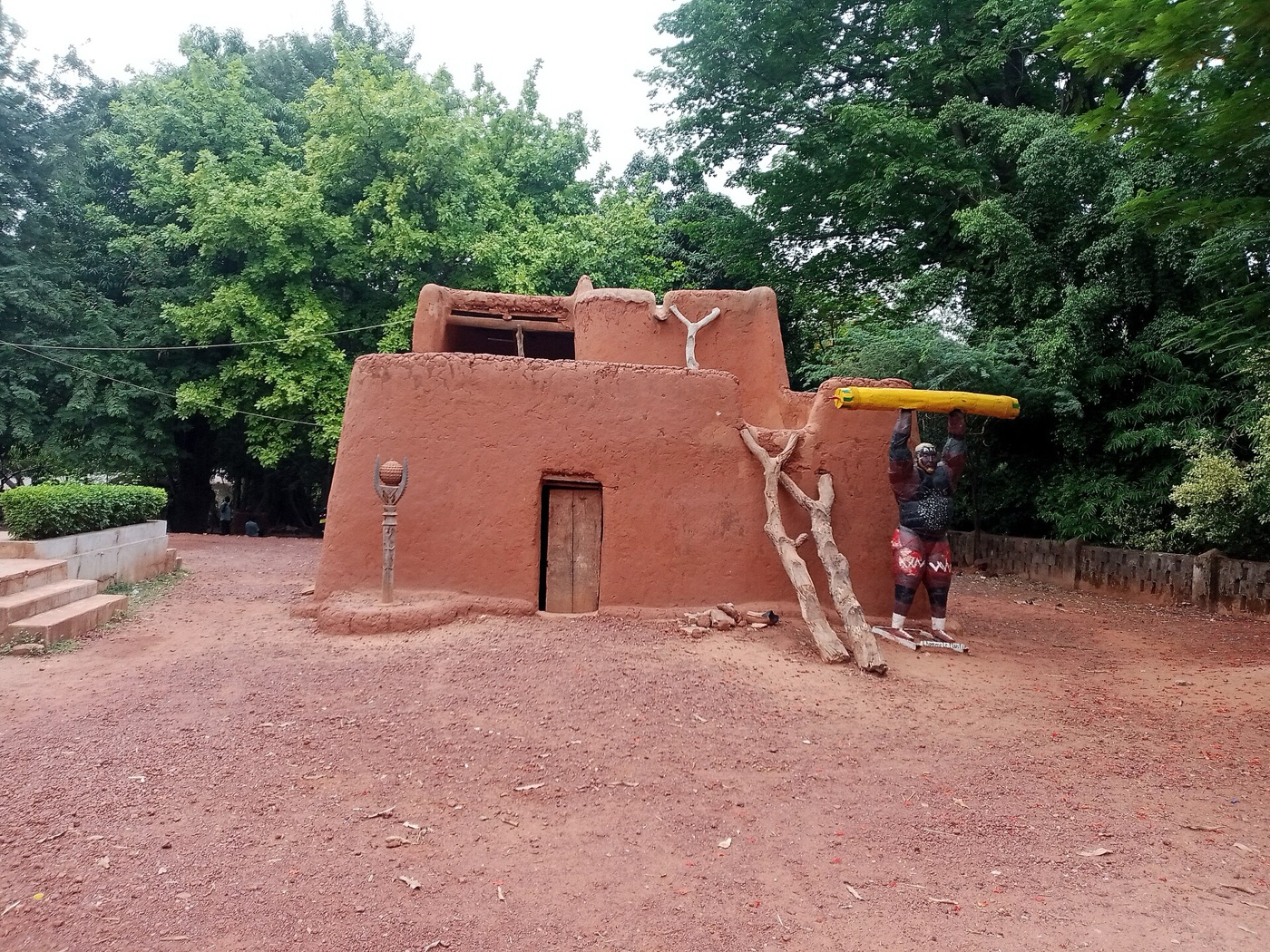 Habitat de l'ethnie Bobo, musée de Bobo-Dioulasso