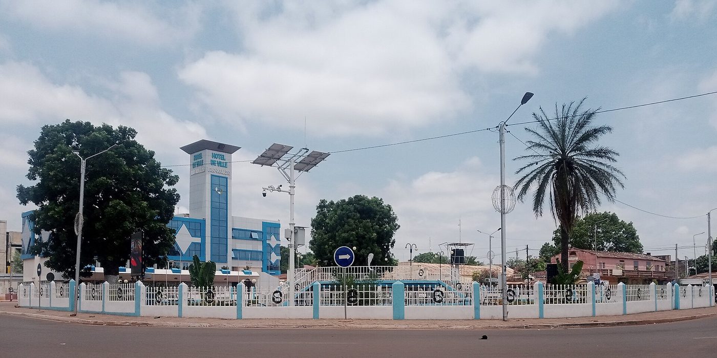 Rond-point Daniel Ouezzin Coulibaly à Bobo-Dioulasso