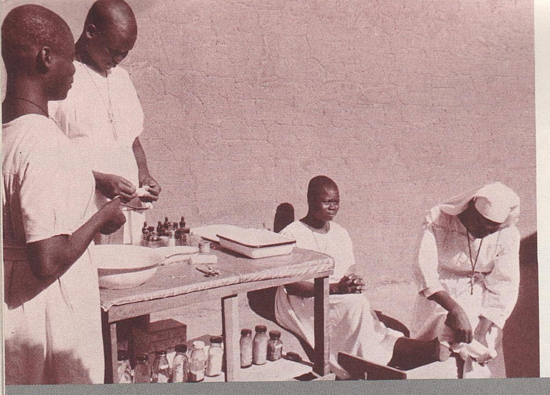 Care of the sick by Missionary White Sisters